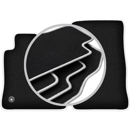 CARLUX-SILVER automatten voor: Chevrolet Camaro VI coupé (2015-2020)