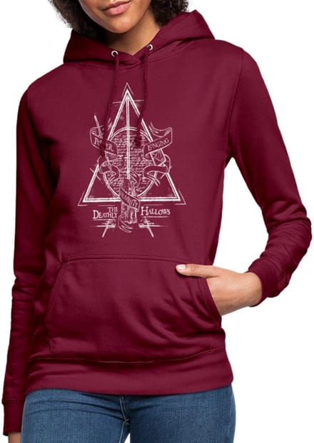 Harry Potter Deathly Hallows Hoodie Dames