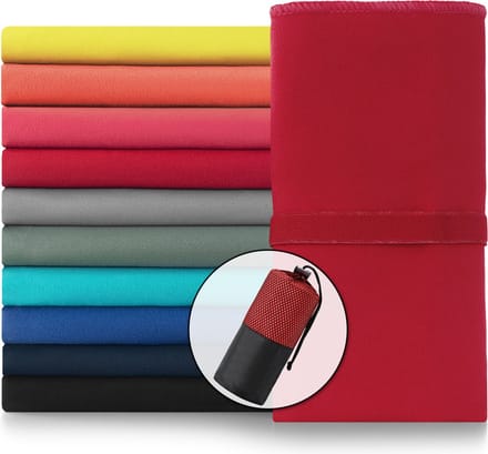 Blumtal Sporthanddoek - Microvezel - 120 x 60cm - Donkerrood
