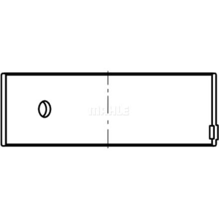 Drijfstanglager MAHLE 227 PL 21858 000