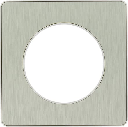 Schneider Electric Merten Odace afdekraam Aluminium/Wit