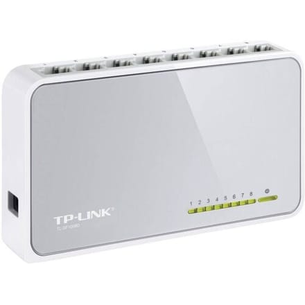 TP-LINK TL-SF1008D TL-SF1008D Netwerk switch 8 poorten 100 MBit/s