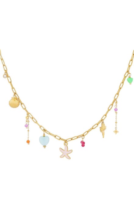 Starfish ketting - Goud - Cadeau - Bedels - Sieraden