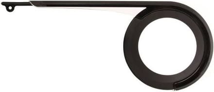 Fiets Herrmans kettingscherm Halo 38T - zwart/transparant