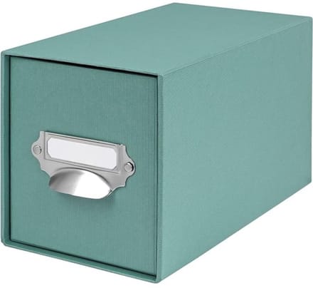 MIRA®Cd Opbergdoos - Cd Opbergsysteem - Cd Koffer - Opal - 14cm x 14cm x 16cm