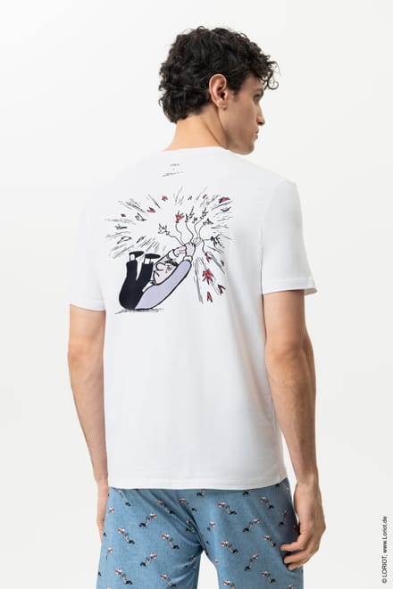 T-Shirt Serie mey x LORIOT Wit