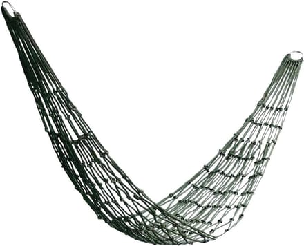 Hangmat Net - Draagbare Mesh - Outdoor Ontspanning - Verbreed Vet Touw - 250x150 cm - Groen