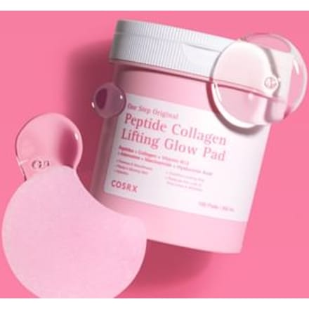 [COSRX] One Step Original Peptide Collageen Lifting Glow Pad 300ml 100EA gray