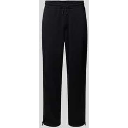 Relaxed fit sweatpants met ritsdetail, model 'DOLOS'
