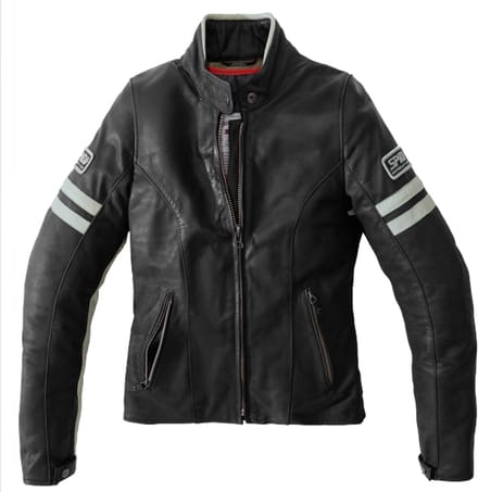 Spidi Vintage Jas Dames Ijs Zwart - Jas