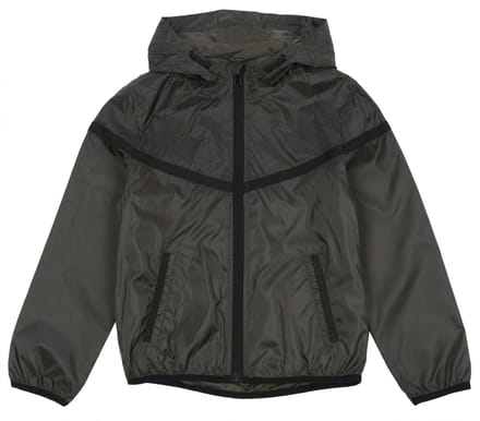 Khaki, lichtgewicht jack/ windjack