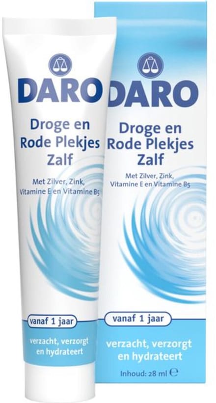 Daro Zalf Droge en Rode Plekjes - 6 x 28 ml - Voordeelverpakking