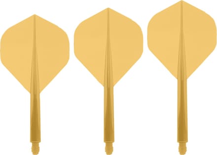 Condor Neon Axe Flight System - Standard Orange - Dart Flights