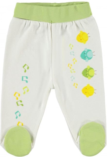 Babybroek met voetjes