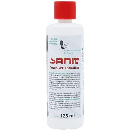 Sanit shower toilet descaler 125 ml bottle 3376