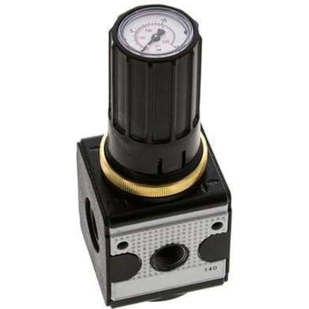 Drukregelaar voor Manifold Assemblage G1/4'' 2250l/min 0.2-6.0bar/3-87psi Zinkspuitgiet Multifix 1