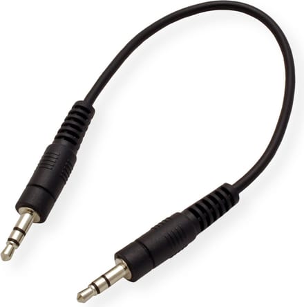 ROLINE 3,5mm jack audiokabel M/M, 0,2 m