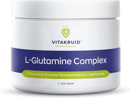 Vitakruid L-Glutamine Compleet - 2 x 230 gr - Voordeelverpakking
