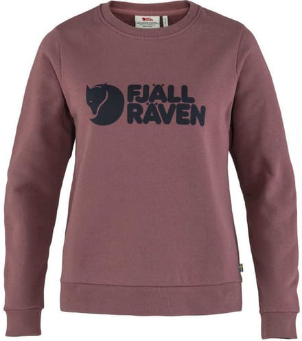 Fjällräven Logo Trui Paars XS Vrouw