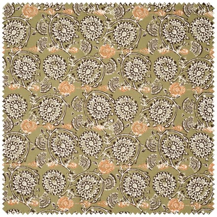 Katoenen stof "Jivana-Khaki"