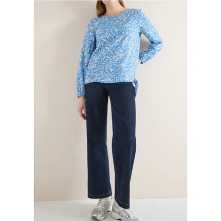 Blouse met knoop