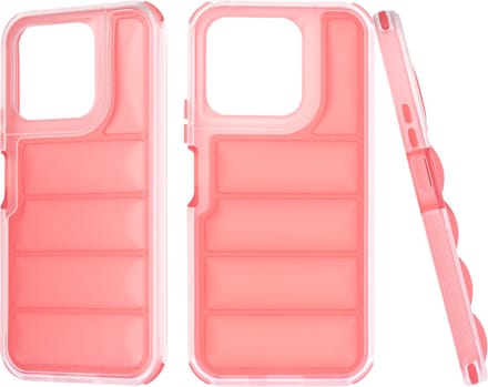 Hoesje geschikt voor HONOR X8b - Techsuit Wave Shield Shockproof Hard Case Back Cover - Rood