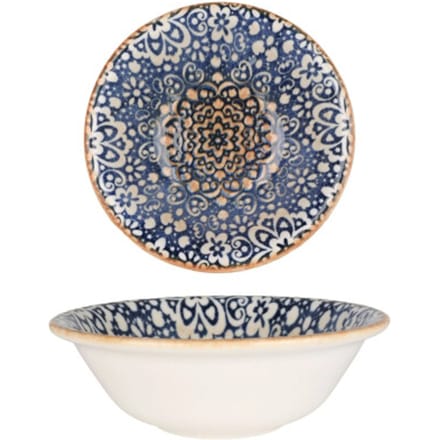 Bonna Kommetje - Alhambra - Porselein - 16 cm (400cc) - set van 6