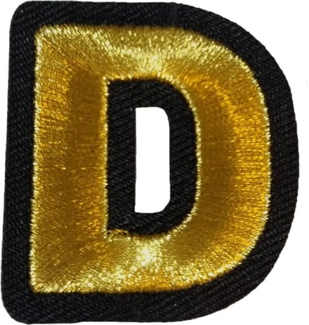 Fjesta© Oeteldonk embleem - Gouden letter D