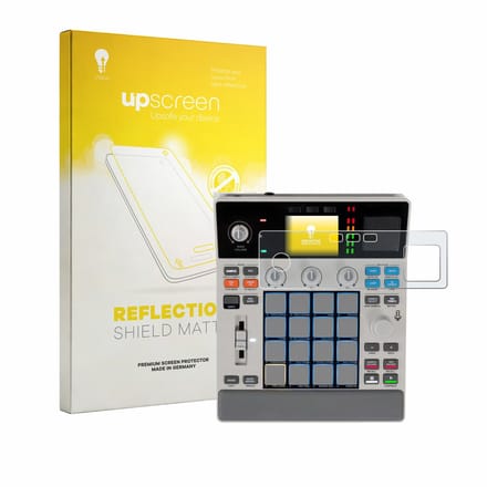 upscreen - Screenprotector voor Akai MPC Sample - Folie Beschermfolie anti glare matte