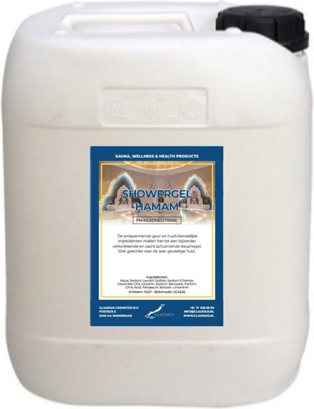 Douchegel Hamam 10 liter - Showergel - Navulling