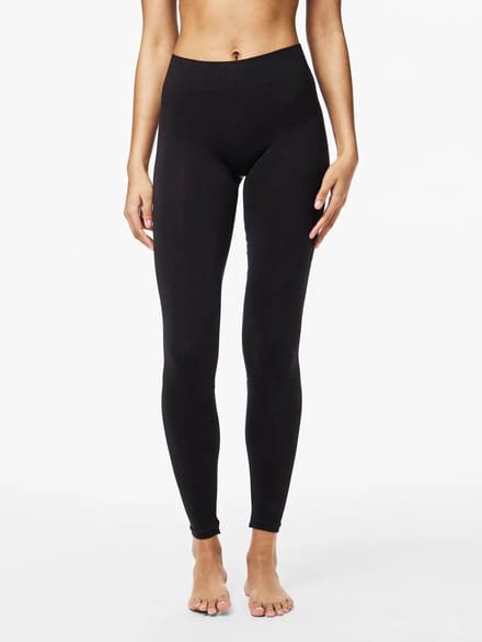 Pieces Dames legging - London - Aansluitend - Zwarte stretch leggings dames - XS/S