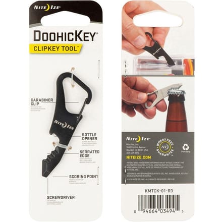 Nite Ize DoohicKey ClipKey Multitool zwart