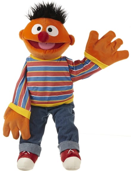 Living Puppets handpop Ernie 45cm
