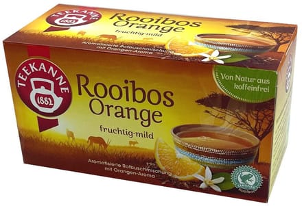 Teekanne Rooibos Orange