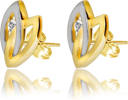 Juwelier Zwartevalk - 14 karaat gouden oorbellen - 12.320
