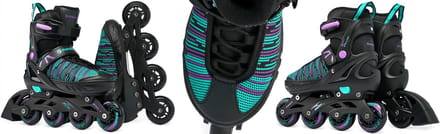 RAVEN Cande 3-in-1 inline skates/rolschaatsen maat 35-39