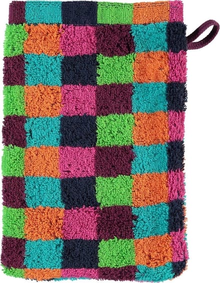 Cawo Lifestyle Karo Washandje - Multi-84 16x22