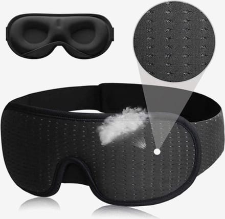 Daity Slaapmasker van traagschuim voor vrouwen - kinderen - mannen - slaapmasker