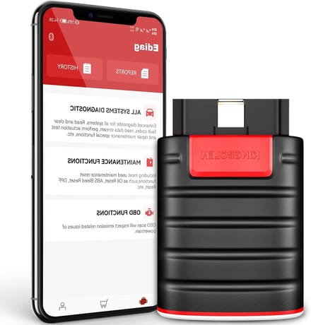 Auto Diagnostische Tool - OBD2 Scanner - Voertuigonderhoud - Volledige Systeemdiagnose - 1 Jaar Update - Zwart