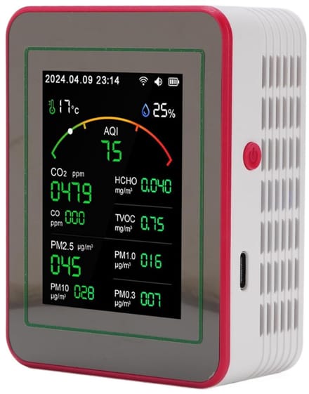 White-Label® CO2 Meter - Hygrometer - Luchtkwaliteitsmeter