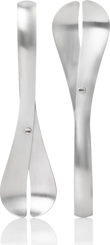 Saladebestek Curve, Zilver - Adhoc