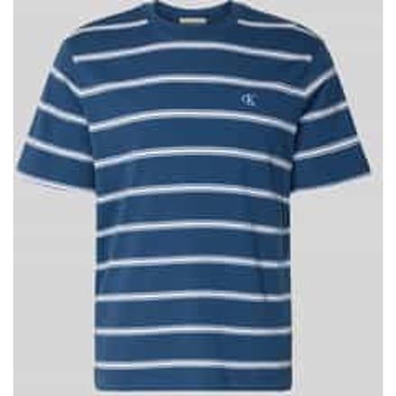 t-shirt met gestikt logo