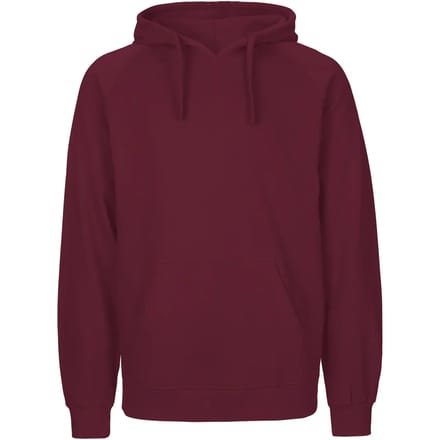 Neutral - Hoodie - Bordeauxrood - 100% Biologisch Katoen - M