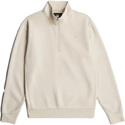 G-STAR Premium core half zip r sw l\s Heren Trui - whitebait