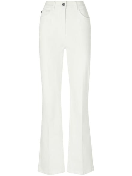 Jeans wijde pijpen Van BASLER wit