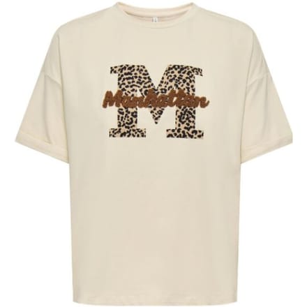 Only Cia Life Foldup Print T-shirt Dames - Maat L