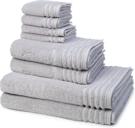 Vossen 2 X zeep- 2 X gast- 2 X douche- 2 X handdoek in een set Vienna Style Supersoft