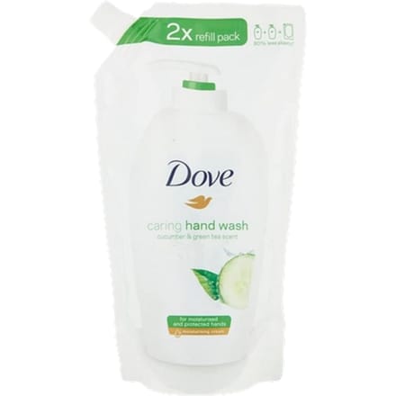 Dove Caring Handzeep Navulverpakking – 500 ml