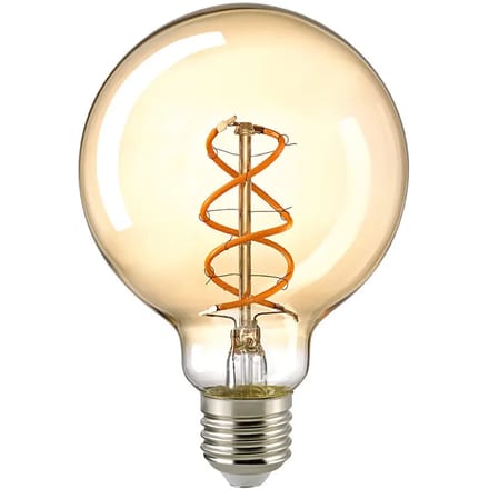 Gebogen LED bolampoule Sigor