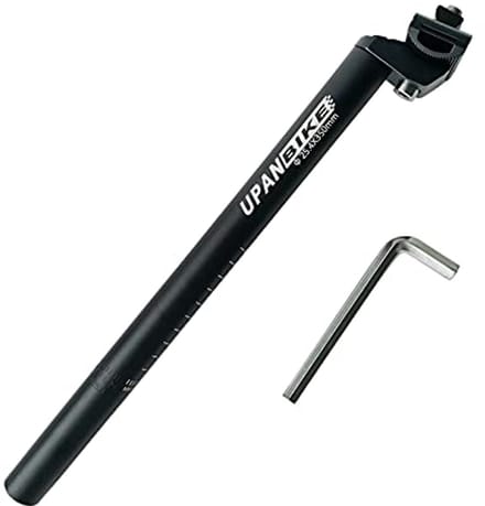 Zadel met Verstelbare Klem, 350 mm, Aluminium Legering voor Fietsen